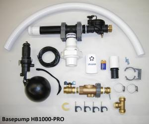 Basepump EZ and PRO included parts
